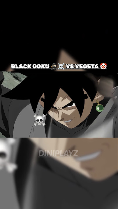 BLACK GOKU🥷🏻☠️ VS VEGETA 🤡 WHO WILL BE WON🏆 #dragonball #dragonballsuper #dragonballz #shorts #goku