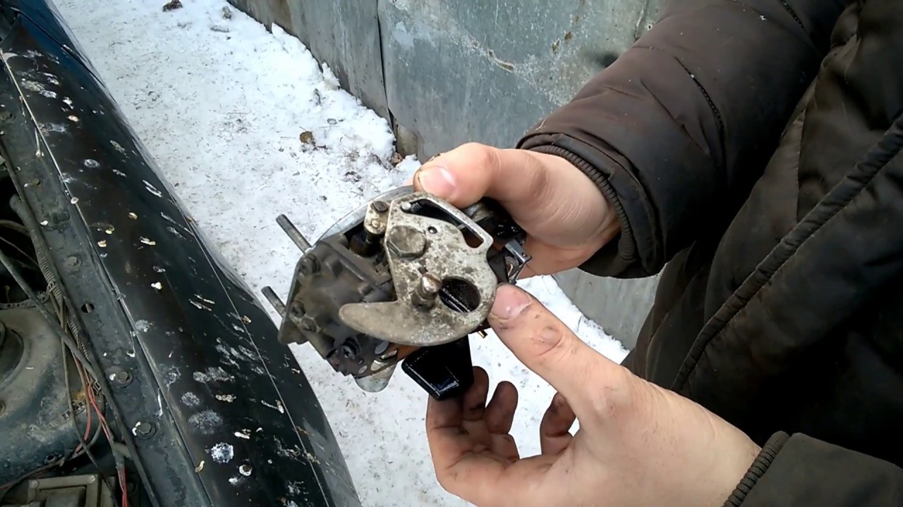 Лечим не стабильные холостой ход на карбюраторе Солекс - YouTube