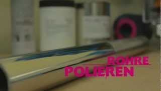 Hochglanzpolitur auf Rohren mit POLY-PTX 800