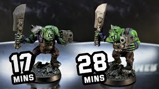 Speed painting Ork Boyz