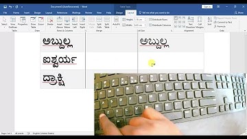 Nudi 6.5 Tutorial: Typing Kannada Accent Letters in MS Word with Ease