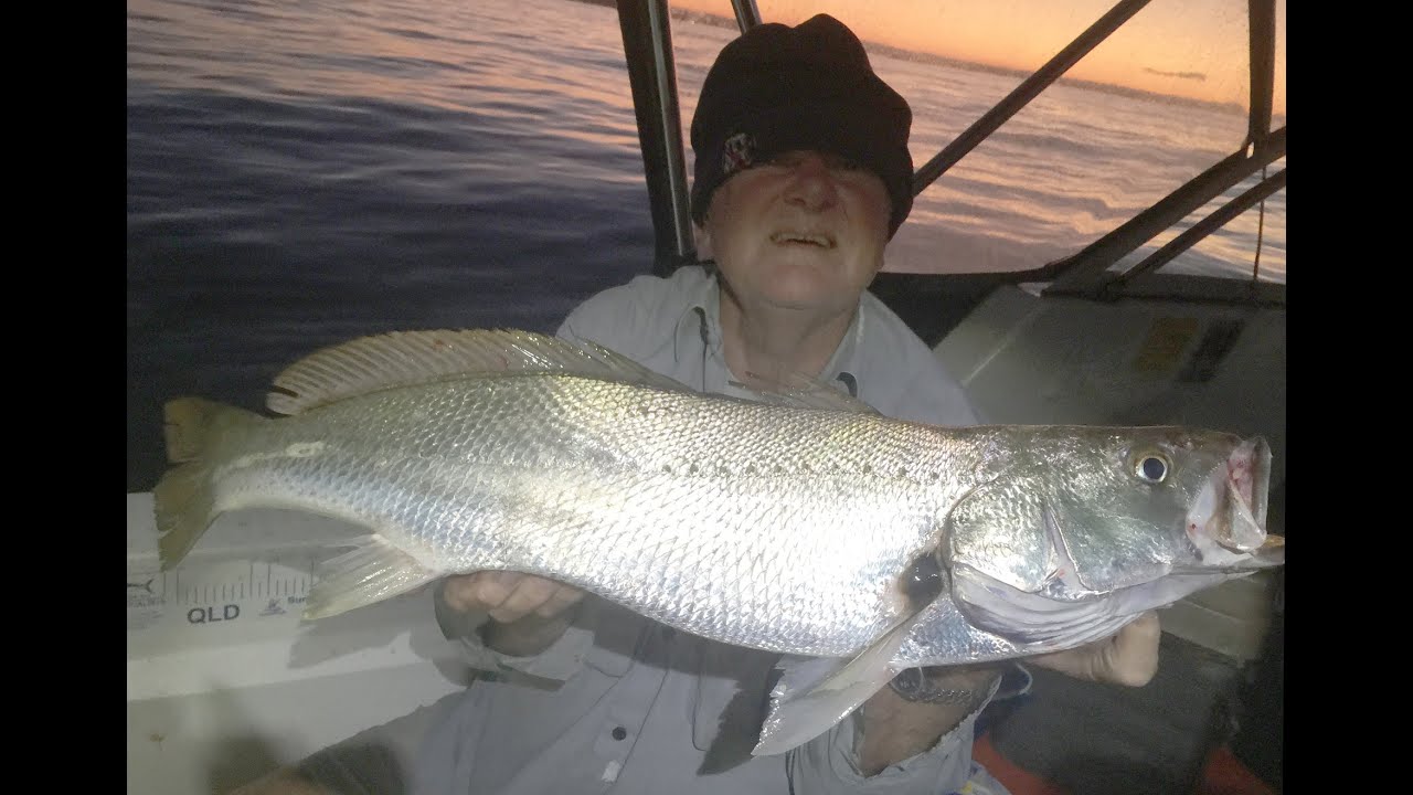 Fishing Sunshine Coast inshore reefs Wayne and Joe early July 2016