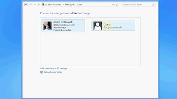 How to enable guest account in Windows 8
