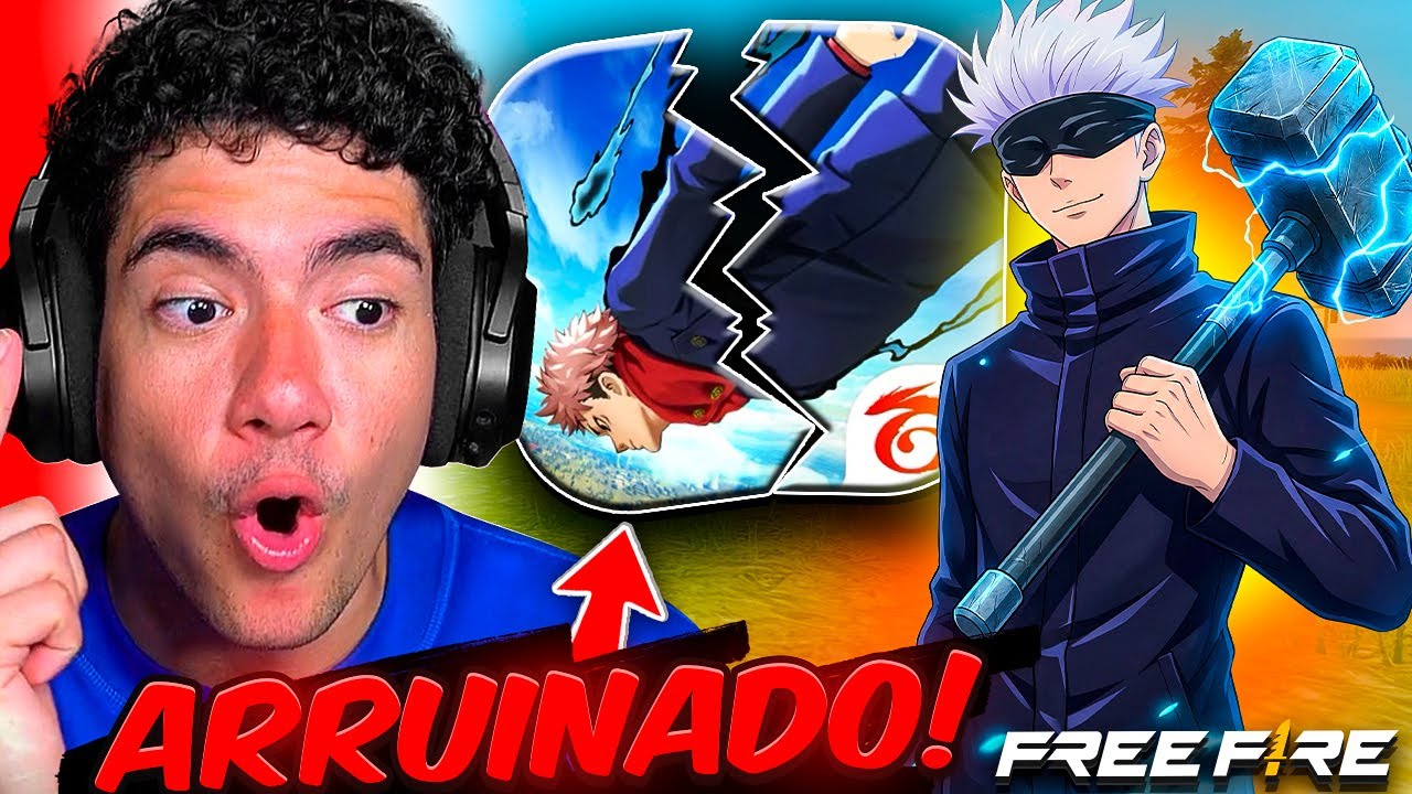 EL MARTILLO DE JUJUTSU KAISEN ARRUINARA FREE FIRE - TheDonato