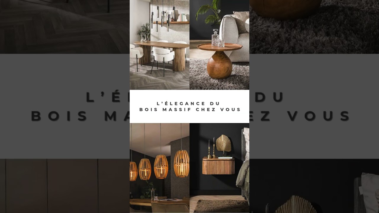 🌳 Meubles en bois massif matelpro : authenticité et design durable