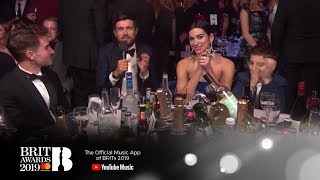 Jack Whitehall interviews Dua Lipa | The BRIT Awards 2019 Resimi