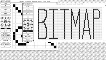 bitmap editor for X Window