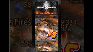 Add First Wave! Bug in Trial of the Hordes #shorts #diabloimmortal