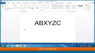 CLOSING THE DOCUMENT IN MS WORD