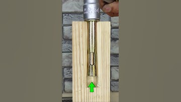 All ingenious is simple!How does the #shorts anchor bolt mechanism work