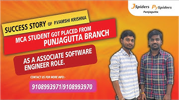 My Placement Journey as a ASSOCIATE SOFTWARE ENGINEER From JSpiders | Hyderabad Punjagutta