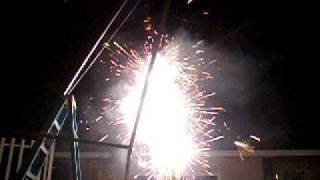 Paperless Firecracker With Double Bomb