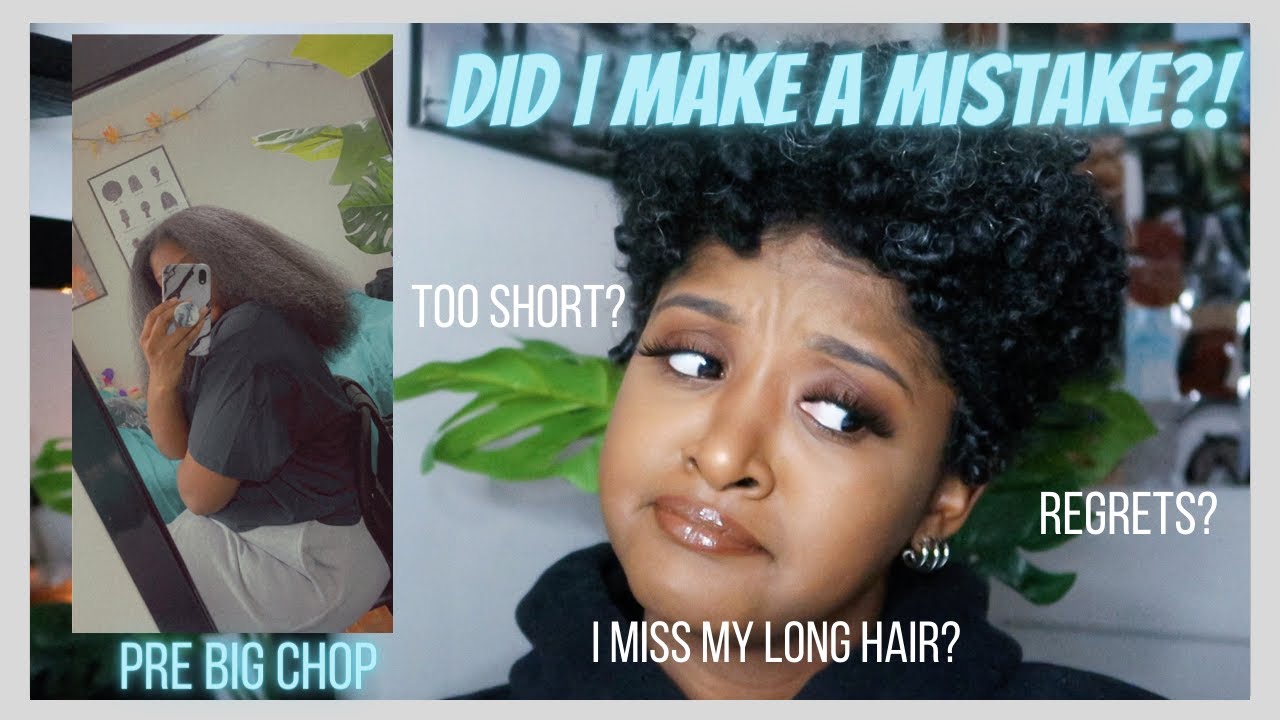 One Month Post Big Chop Update: Am I Having Regrets? | HeyLayah