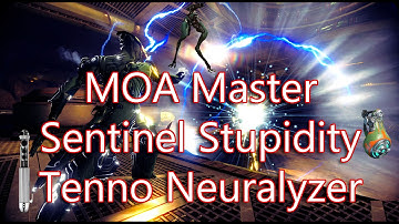 Warframe Sentinel Bug,Spawn a MOA pet, Neurualyze the enemy.
