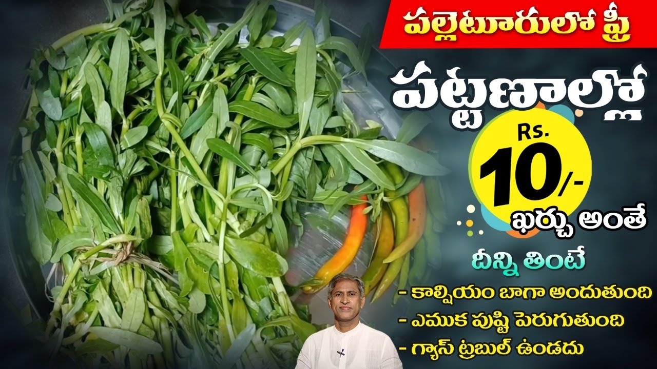 Cheapest Calcium Source | Get Strong Bones | Cholesterol | Ponnaganti Kura |Dr.Manthena's Health Tip