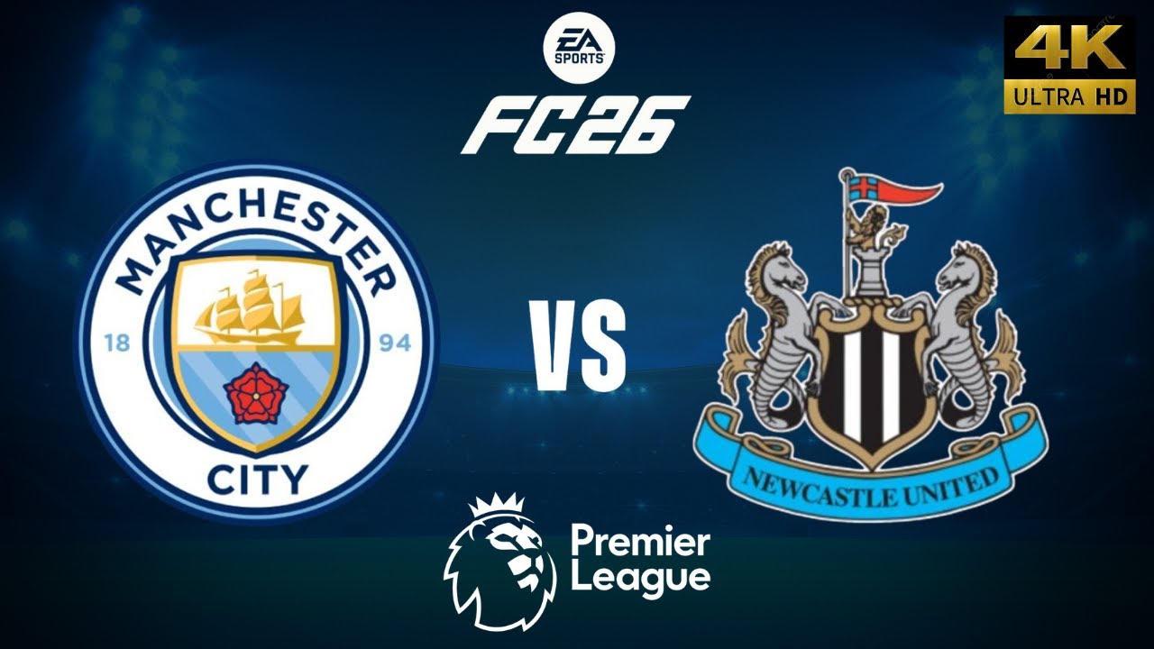 FC 26 - Manchester City vs Newcastle - Premier League 25/26 Full Match - PC [4K60]