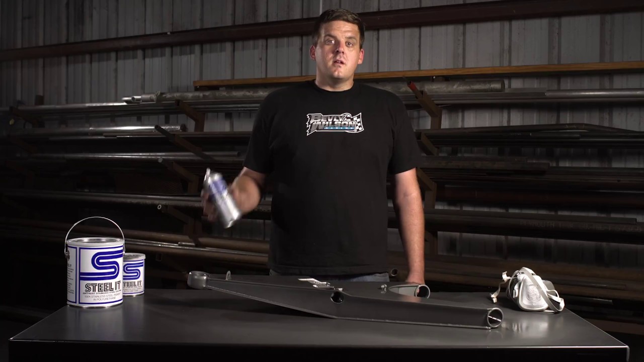 How To Apply Steel It Polyurethane In Motorsports Applications Youtube