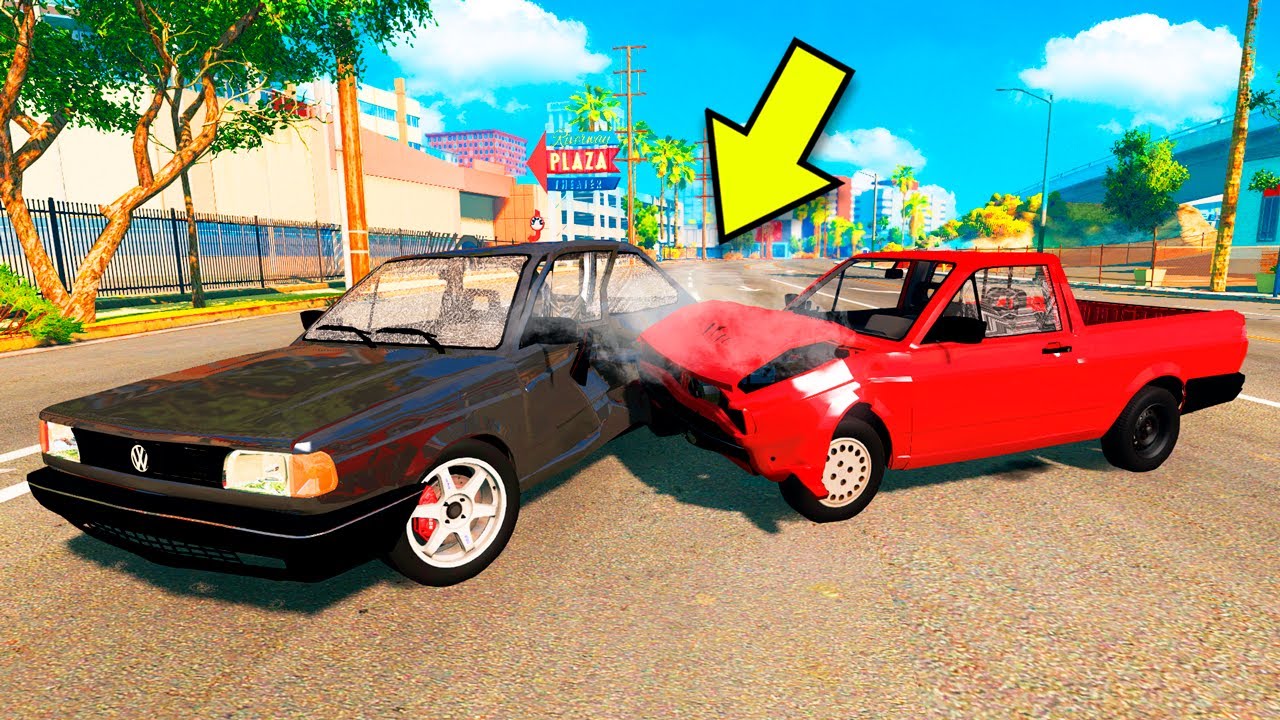 ESSE SIM! É O JOGO COM A FÍSICA MAIS REALISTA DE CARROS (BeamNG Drive) 