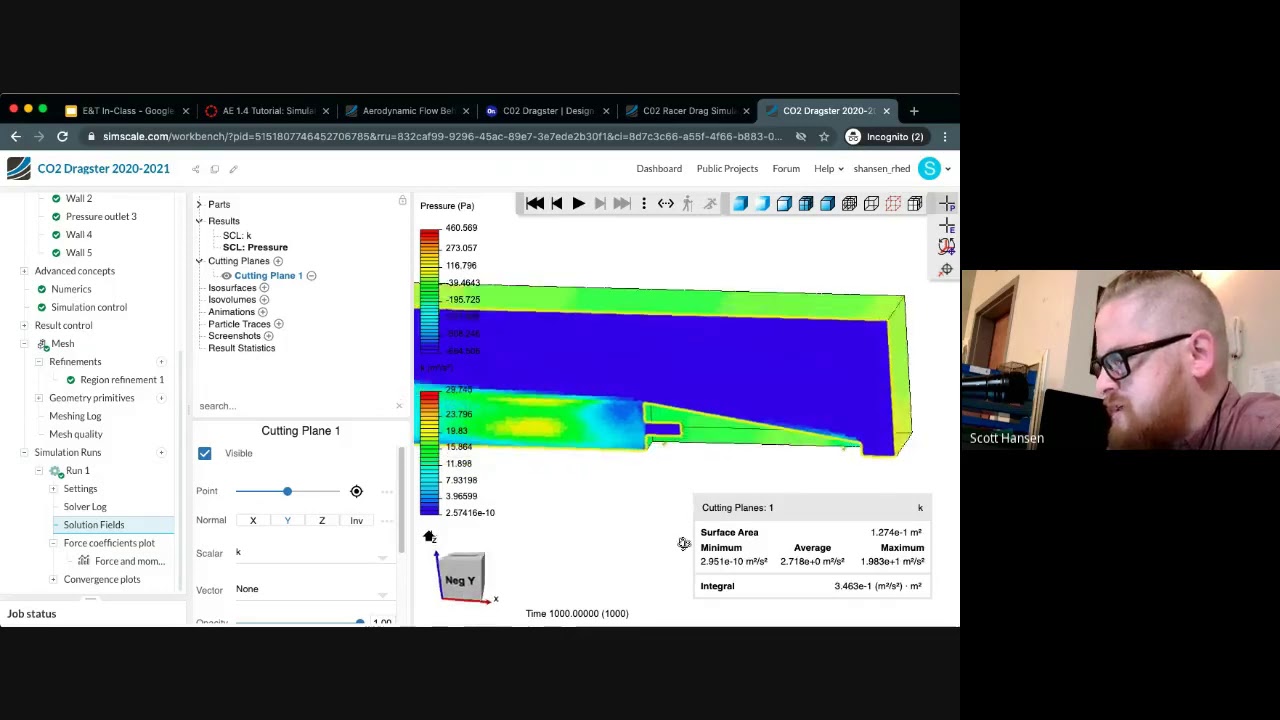 Running Your Dragster Simulation And Viewing the Results