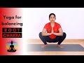 Yoga for balancing root chakra  20 mins grounding yoga practice for muladhara chakra