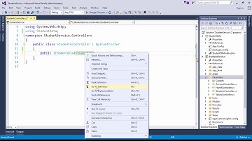 Part 4 retrieve data from database in web api