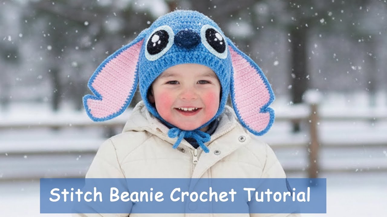 Как связать крючком милую шапочку «Вязаный стежок» (часть 1)