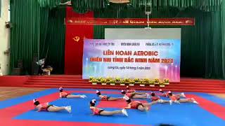 Nhảy aerobic tỉnh Bắc Ninh đơn vị Tân Lãng - Giải Nhất