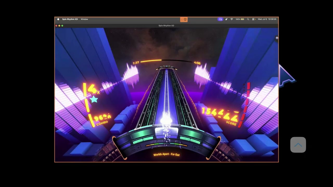 Spin Rhythm XD Ep. 2281: Far Out - Worlds Apart. 385K score. Level