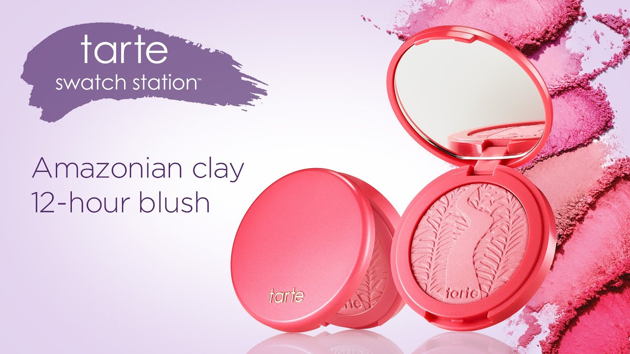 video TARTE Amazonian Clay 12-Hour Blush