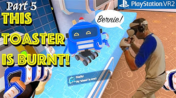 These Bots Are Out Of Control! - PSVR2 - Border Bots VR - Full Game 4k Walkthrough - Part 5