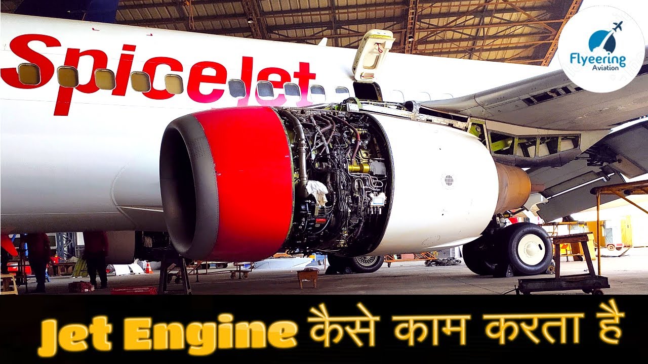 P14 Aircraft Engine Gas Turbine CFM567B in HINDI Learn to Fly Aerospace Engineering