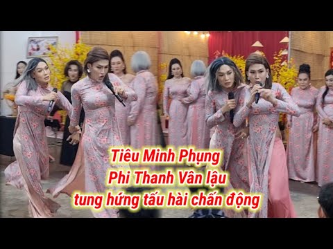 Video PHI THANH VÂN lậu bị TIÊU MINH PHỤNG lôi khắp sân khấu... - youtube