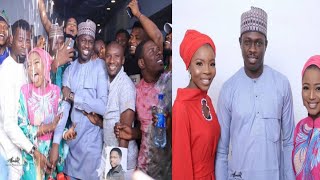 Shagalin birthday din sarki Ali nuhu tare da jaruman kannywood Shagalin birthday din sarki Ali nuhu tare da jaruman kannywood