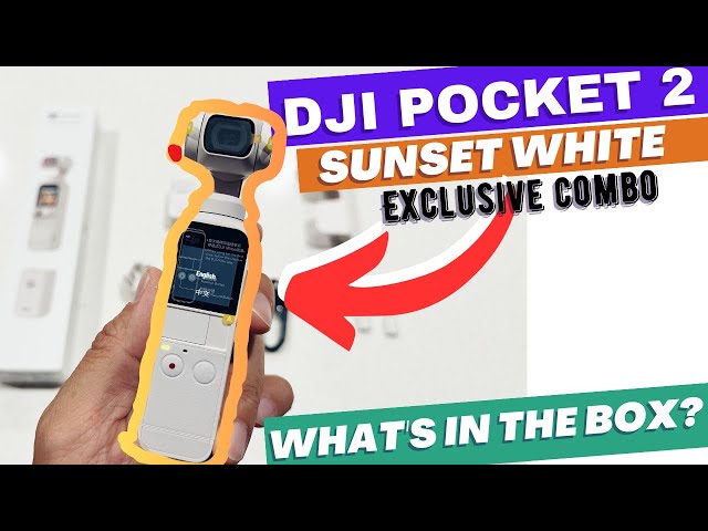 DJI Pocket 2 Sunset White Exclusive Combo Unboxing   YouTube