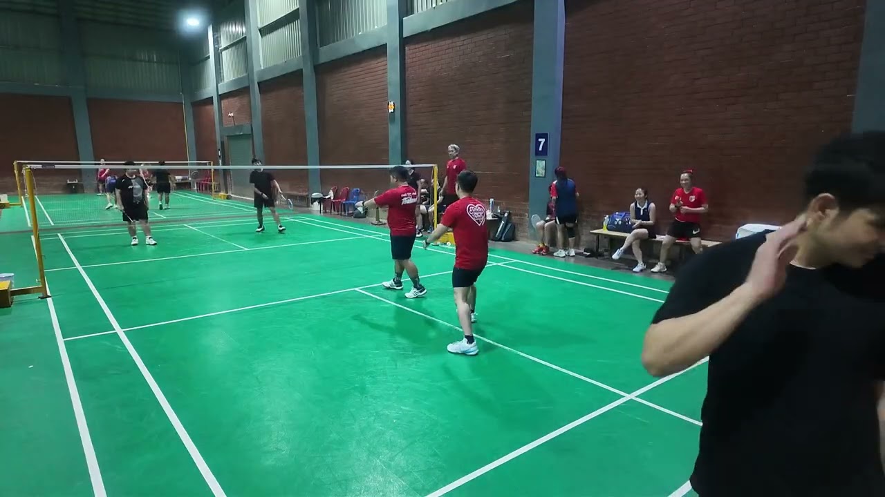 แข่งทีม Baminton for fun แมช 5