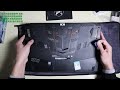 小秋搞机 超薄微星游戏本MSI GF75拆机升级清灰维护视频 内含换键盘操作 涂硅脂