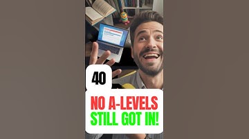 How I Got Into Uni at 40 With ZERO A-Levels!