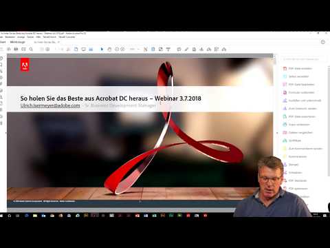 Webinar: So holen Sie das Beste aus Acrobat DC heraus | Adobe DE