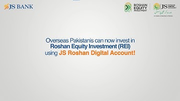 Invest in JS Roshan Equity Investment via JS Roshan Digital Account