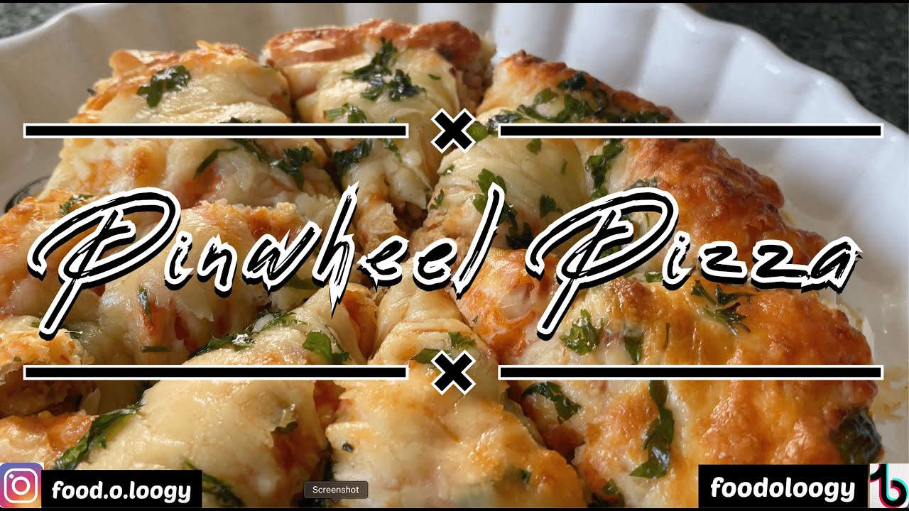 Pinwheel Pizza [not your average pizza] Quickest fusion food