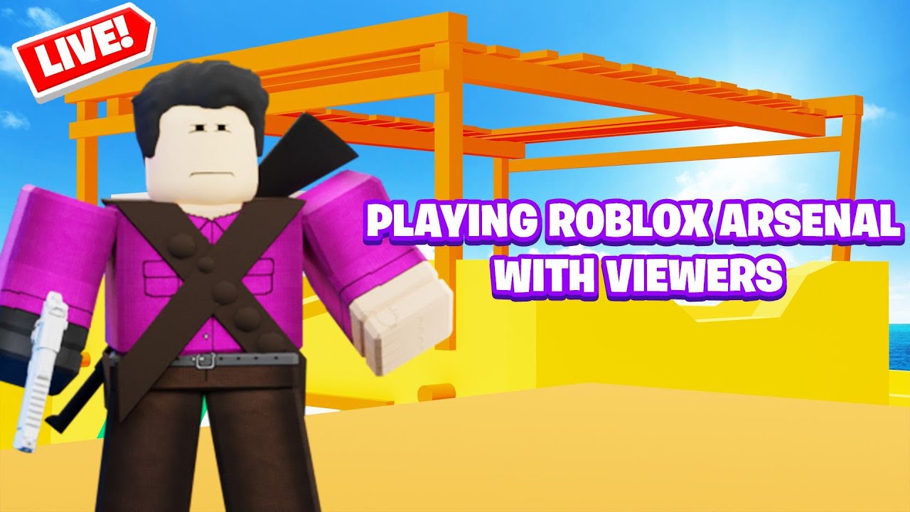🔴 LIVE | PLAYING ROBLOX ARSENAL WITH VIEWERS DO !join | !twitch ROAD TO YOUTUBE MEMBERSHIP