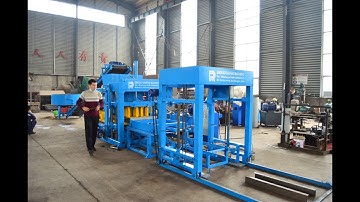 QT4-18 block making machine for making color paving blocks