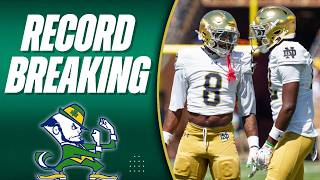 Notre Dame's Secondary Could Shatter Records in the 2027 NFL Draft...