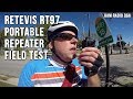 Retevis RT97 Portable Repeater Field Test - Ham Radio Q&A