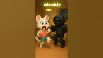 Mèo con thông minh thoát khỏi tên cướp  #shorts #cat #ai #meow #meo