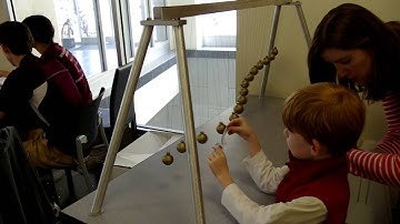 Self-organizing pendula - Demonstration at TAMU Physics and Engineering Festival 2013