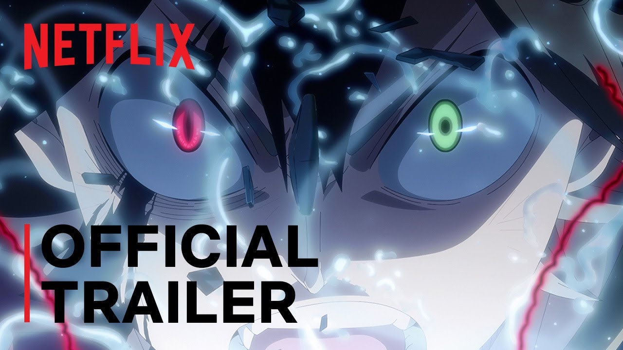 Black Clover Sword of the Wizard King  Official Trailer  Netflix