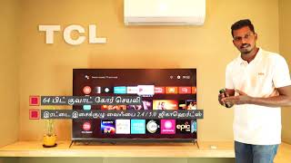 TCL India | New C815 4K QLED TV With Built-In SubWoofer | Review in Tamil by Ganapati | TCL Talk