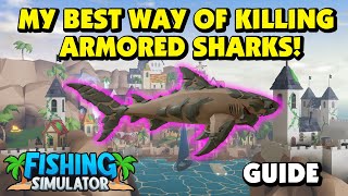 Fishing Simulator - Farming Armored Sharks in Timeless Tides - Guide