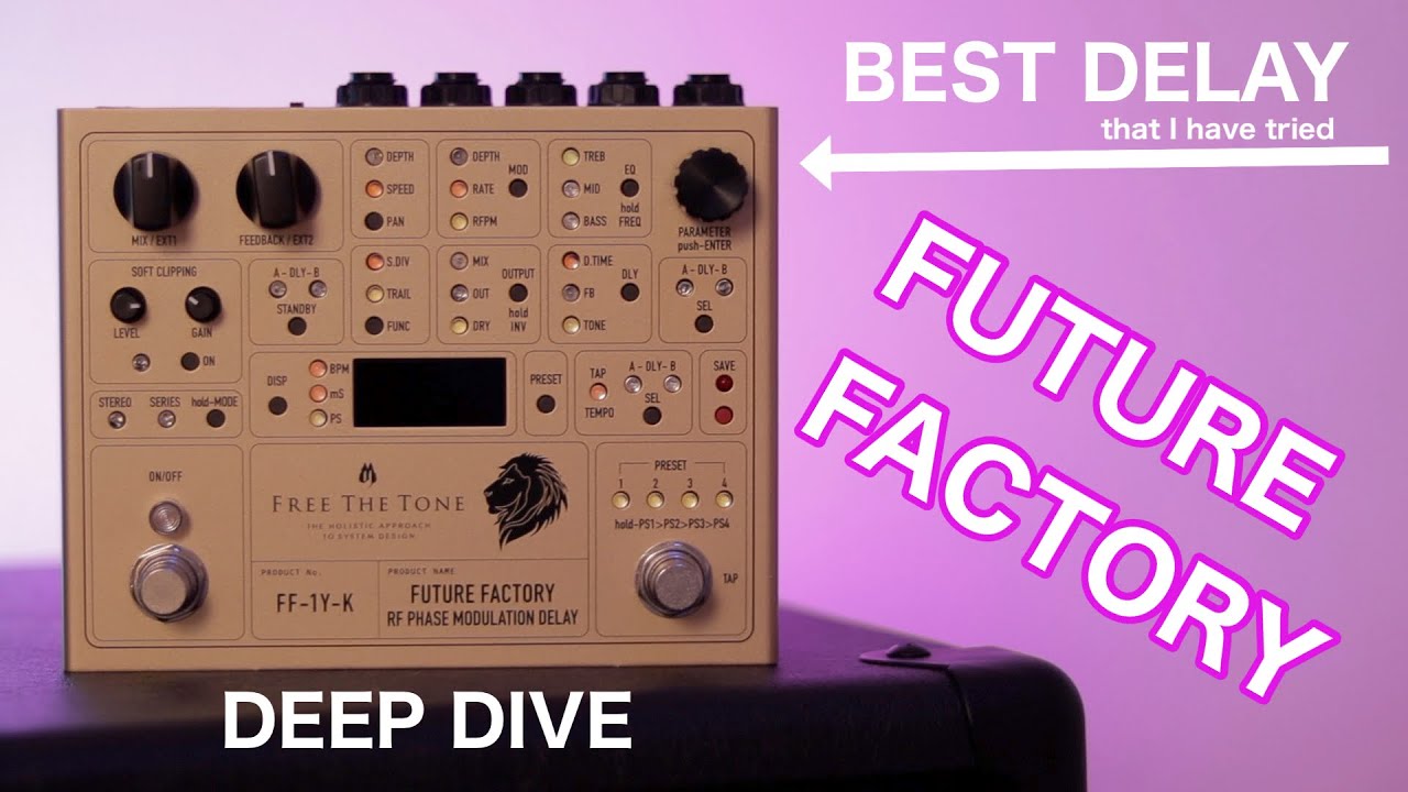 C3PO DELAY? Every Button on the Free The Tone’s Future Factory Delay (Ken  Signature) Explained.